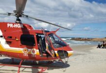 Utilizando equipamentos e técnicas especiais, equipes aeromédicas revertem PCR de duas vítimas em SC