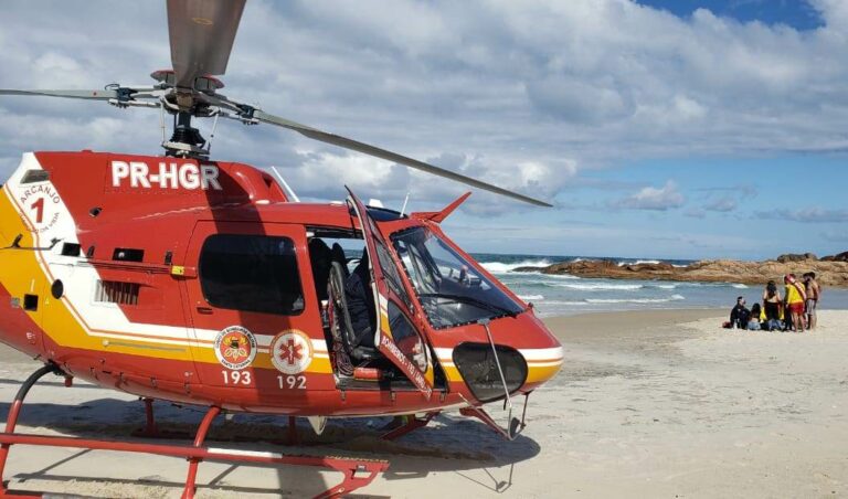 Utilizando equipamentos e técnicas especiais, equipes aeromédicas revertem PCR de duas vítimas em SC