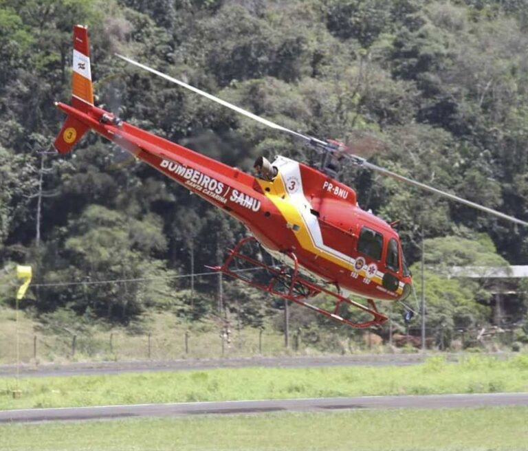 Pronto atendimento e transporte rápido fizeram a diferença no resgate de vítimas graves em Santa Catarina