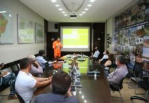 Bombeiros se reúnem com gestores municipais para viabilizar construção de heliponto em hospital de Uberaba