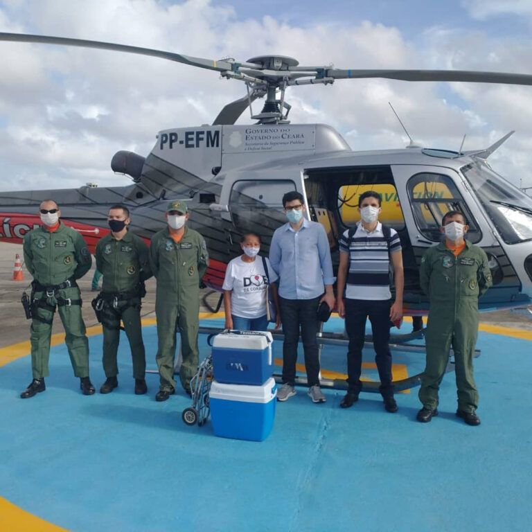 CIOPAER do Ceará realiza remoção aeromédica de policial vítima de AVC e transporte de órgão para transplante