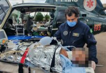 Tecnologia e ação rápida da equipe de saúde do SAMU salva homem ferido por arma branca no Paraná