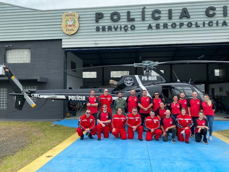 Serviço Aeromédico inicia operação que beneficiará cerca de um milhão de pessoas no Sul Catarinense