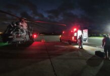 Ação integrada entre Bombeiros e Marinha possibilita o transporte de criança com COVID-19 no RJ