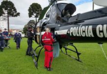 SARASUL realizou dois atendimentos aeromédicos na primeira semana de operação no Sul Catarinense