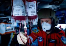 ADAC inicia projeto e helicópteros de resgate utilizarão produtos derivados de sangue nas missões aeromédicas