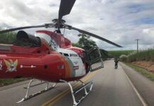 Serviço Aeromédico do SAMU Alagoas foi utilizado 286 vezes em 2021