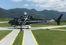 SAER da Polícia Civil recebe helicóptero locado para operações aeromédicas e policiais em SC