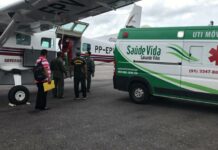 GRAESP do Pará realiza transporte aeromédico de paciente de Portel, no Marajó, para Belém