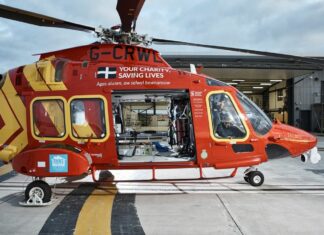 Cornwall Air Ambulance realizou 1.061 atendimentos aeromédicos em 2020 no sudoeste da Inglaterra