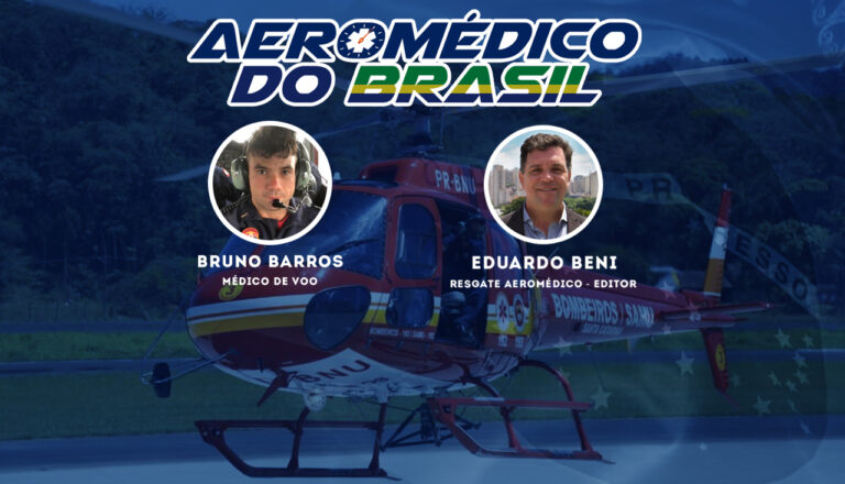 “Uso de compressor torácico automático no resgate aeromédico” será tema de live no dia 19 de janeiro
