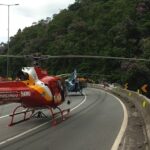 Ônibus com 53 passageiros sofre acidente na BR-376 e mobiliza equipes de resgate e quatro helicópteros no Paraná