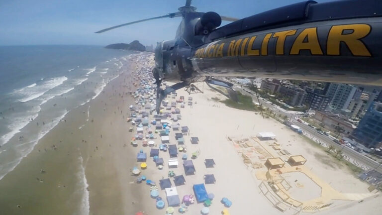 Batalhão de Operações Aéreas da PM realizou 37 voos pela vida em 20 dias de operação no Litoral Paranaense
