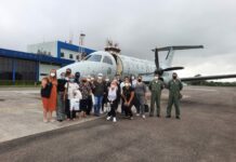 Força Aérea Brasileira transporta oito pacientes com câncer de mama de Manaus para o Rio de Janeiro
