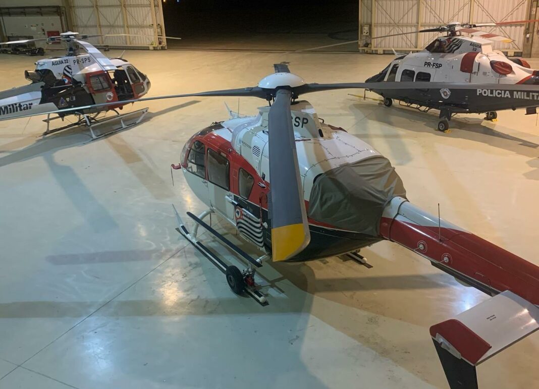 Hangar do Comando de Aviação no Aeroporto Campo de Marte, Zona Norte de São Paulo. Foto: Rodrigo Matovani