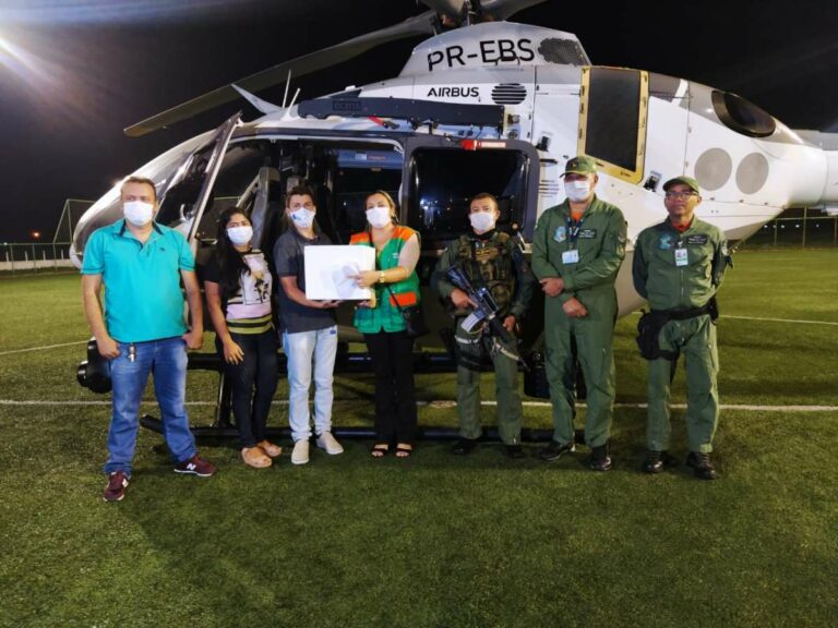 Equipes da CIOPAER participam da distribuição das vacinas contra a COVID-19 nas cidades do Ceará