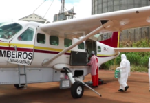 Aeronaves do Estado são utilizadas para transportar vacinas e pacientes com COVID-19 em Minas Gerais