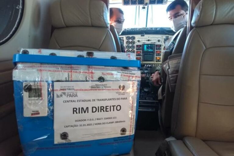 Centrais de Transplantes e GRAESP viabilizam transporte de rim para a região do Araguaia, PA