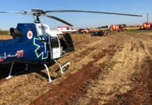 Serviço aeromédico do CONSAMU completa 3 mil missões no Oeste Paranaense