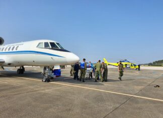 Em dois dias, Força Aérea Portuguesa realizou transportes de pacientes, vacinas e órgãos para transplantes