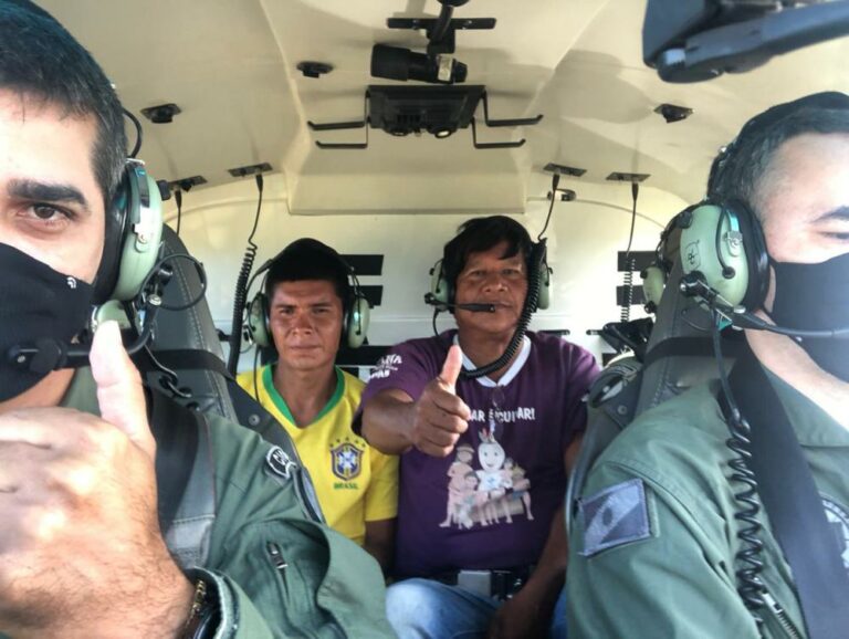 Indígena Karajá desaparecido há três dias na Ilha do Bananal é resgatado por equipe do CIOPAER de TO