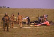 Helicóptero da Força Aérea Uruguaia que transportava vacinas contra a COVID-19 sofre acidente