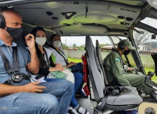 SESA e BPMOA transportam vacinas contra a COVID-19 e imunizam idosos em locais remotos do Paraná