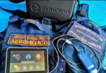 Bombeiros e equipes de saúde do GRAU iniciam testes com novo ultrassom portátil em Santa Catarina