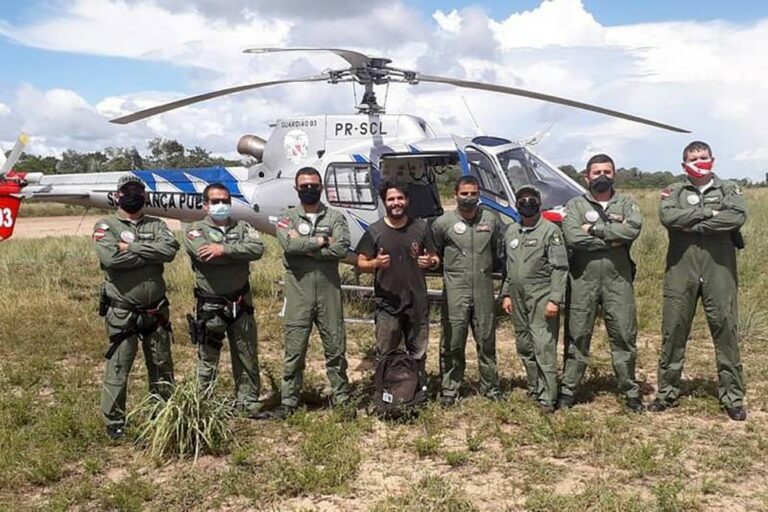 Piloto de avião desaparecido por 36 dias no oeste do Pará é resgatado por equipes do GRAESP