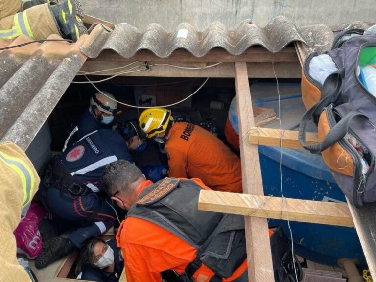 Bombeiros e equipes do SAMU revertem parada cardiorrespiratória de vítima de choque elétrico no DF