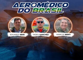 “COVID-19: Operações aeromédicas em Rondônia” será tema de live no dia 07 de abril, às 19h30, no YouTube