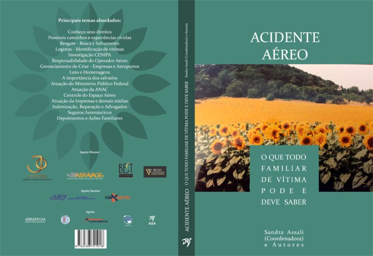 Livro sobre acidente aéreo reúne informações e orientações para familiares de vítimas