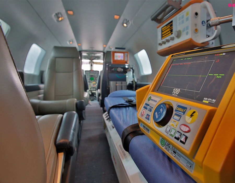 Sete Táxi Aéreo | Uti Aérea | Transporte Aeromédico