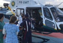 Duas pessoas feridas em acidente de avião no pantanal são resgatadas por bombeiros e equipe do SAMU