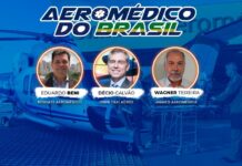 “Mercado Aeromédico Brasileiro – Desafios e Oportunidades” será tema de live no dia 12 de maio, às 19h30