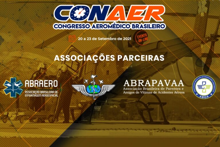 ABRAERO, SBMA, ABRAPAVAA e ABOA apoiam a realização do 2º Congresso Aeromédico Brasileiro