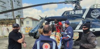 SAER e SARASUL são acionados para operações aeromédicas na região sul de Santa Catarina