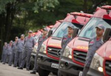 Corpo de Bombeiros publica licitação para aquisição de 327 viaturas para o sistema de resgate de São Paulo