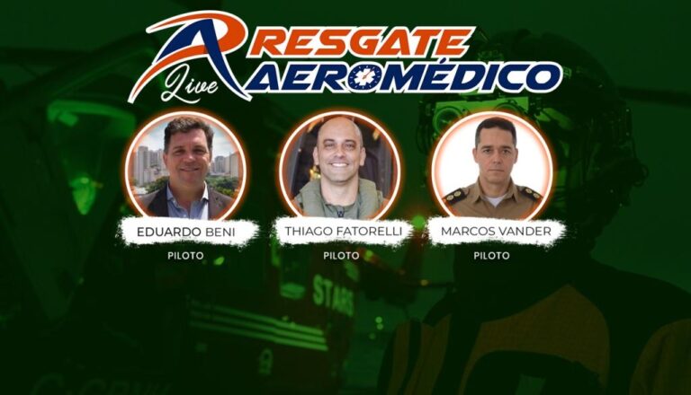 “Óculos de visão noturna nas operações aeromédicas e policiais” será tema de live no dia 23 de junho