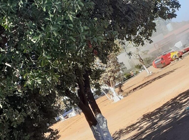 Helicóptero do Corpo de Bombeiros sofre acidente em Jequitaí, região norte de Minas Gerais