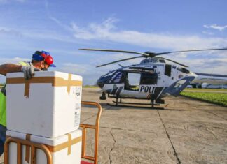 Aeronaves da CIOPAER já realizaram 50 missões de transporte de vacinas no Ceará com 115 horas voadas