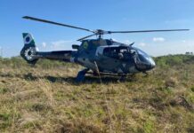 Bombeiros e BPMOA resgatam homem que sofreu queda durante rapel em São Luiz do Purunã, PR