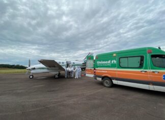 UNIAIR realizou durante a pandemia mais de 260 remoções aeromédicas de pacientes com COVID-19
