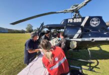 SARASUL completa seis meses e realiza 121 operações aeromédicas no Sul Catarinense