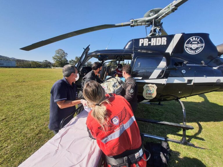 SARASUL completa seis meses e realiza 121 operações aeromédicas no Sul Catarinense