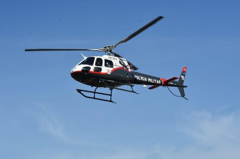 Helicópteros Águia da Polícia Militar de São Paulo terão novo grafismo