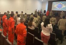 Médicos e enfermeiros do CBMPB recebem capacitação em transporte aeromédico