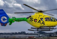 Tripulação aeromédica relata mais um incidente com drone durante retorno de missão na Escócia