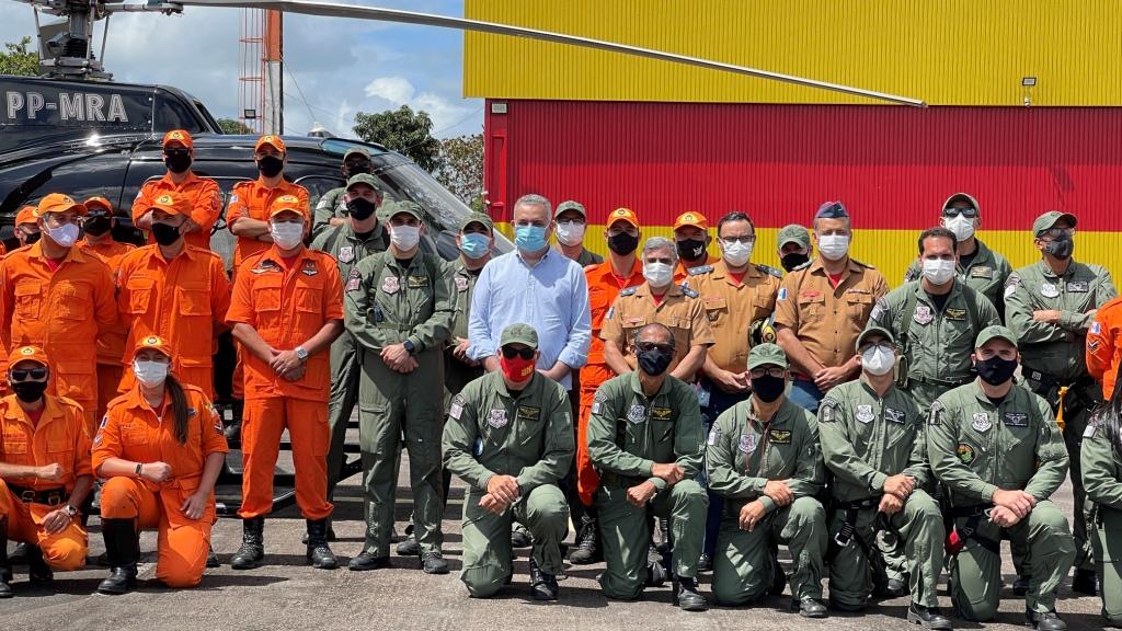 Grupamento Aéreo e Corpo de Bombeiros lançam serviço de resgate aéreo no Agreste e Sertão de Alagoas