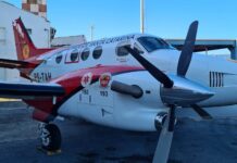 Governador de Santa Catarina usa avião aeromédico para agenda oficial em Joinville e Brasília